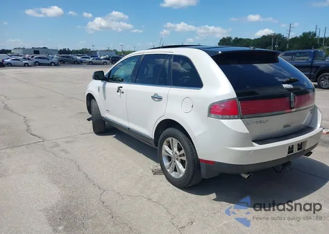 2010 Lincoln Mkx z USA, uszkodzony, nr VIN 2LMDJ8JC9ABJ01205
